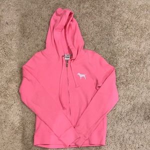 Victoria Secret PINK zip up hoodie